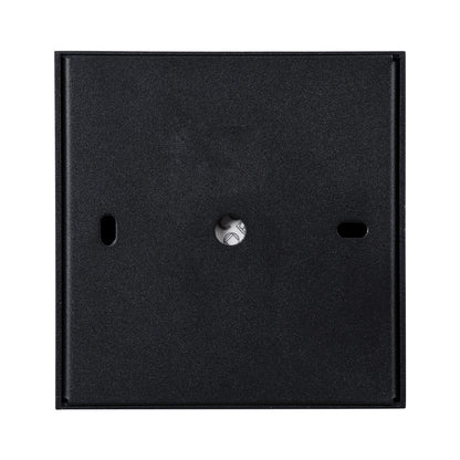 LUMINAR SUPERIOR 60337 Επιφανειακό LED Spot Downlight TrimLess 30W 4050lm 36° AC 220-240V IP20 Μ12 x Π12 x Υ6.6cm - Μαύρο με Κάτοπτρο Χρωμίου - Θερμό Λευκό 2700K - Bridgelux High Lumen Chip Gen2 - TÜV Certified Driver