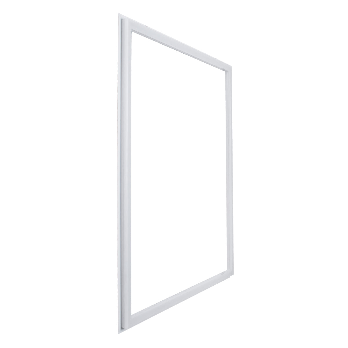 60370 Χωνευτό LED Panel Linear Frameless Super Slim 60x60cm 48W 5280lm 120° CRI≥85Ra AC 220-240V IP44 Μ60 x Π60 x Υ1.5cm - Θερμό Λευκό 2700K - TÜV Certified Driver