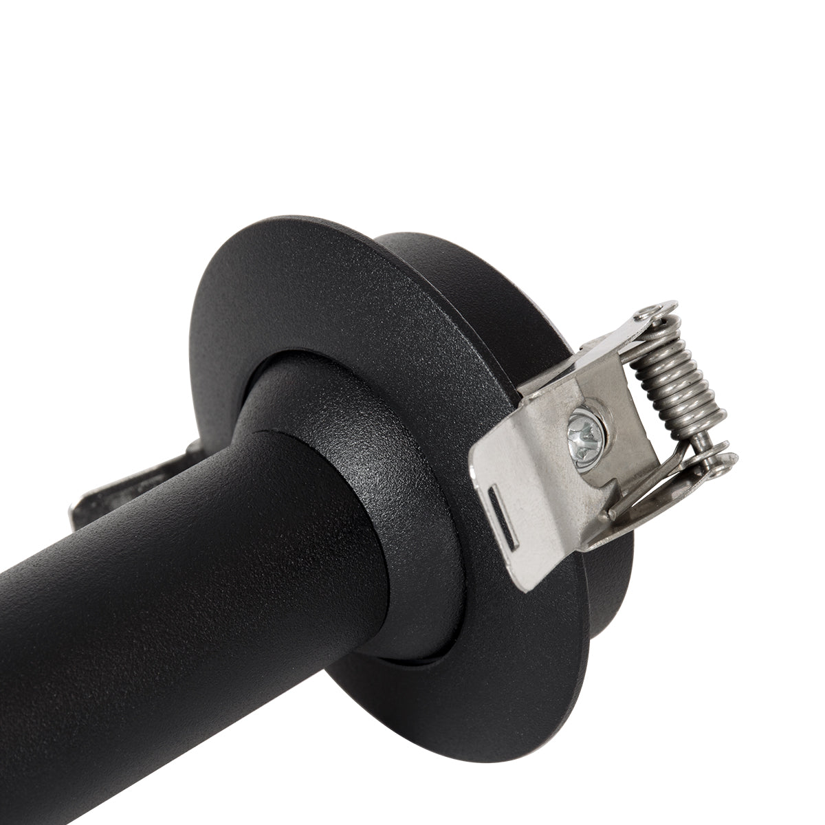 DALE 60371 Χωνευτό LED Κινούμενο Spot Downlight TrimLess Φ6.4cm 5W 500lm 36° AC 220-240V IP20 Φ6.4cm x Υ10cm - Στρόγγυλο - Μαύρο - Θερμό Λευκό 2700K - Bridgelux COB - TÜV Certified Driver