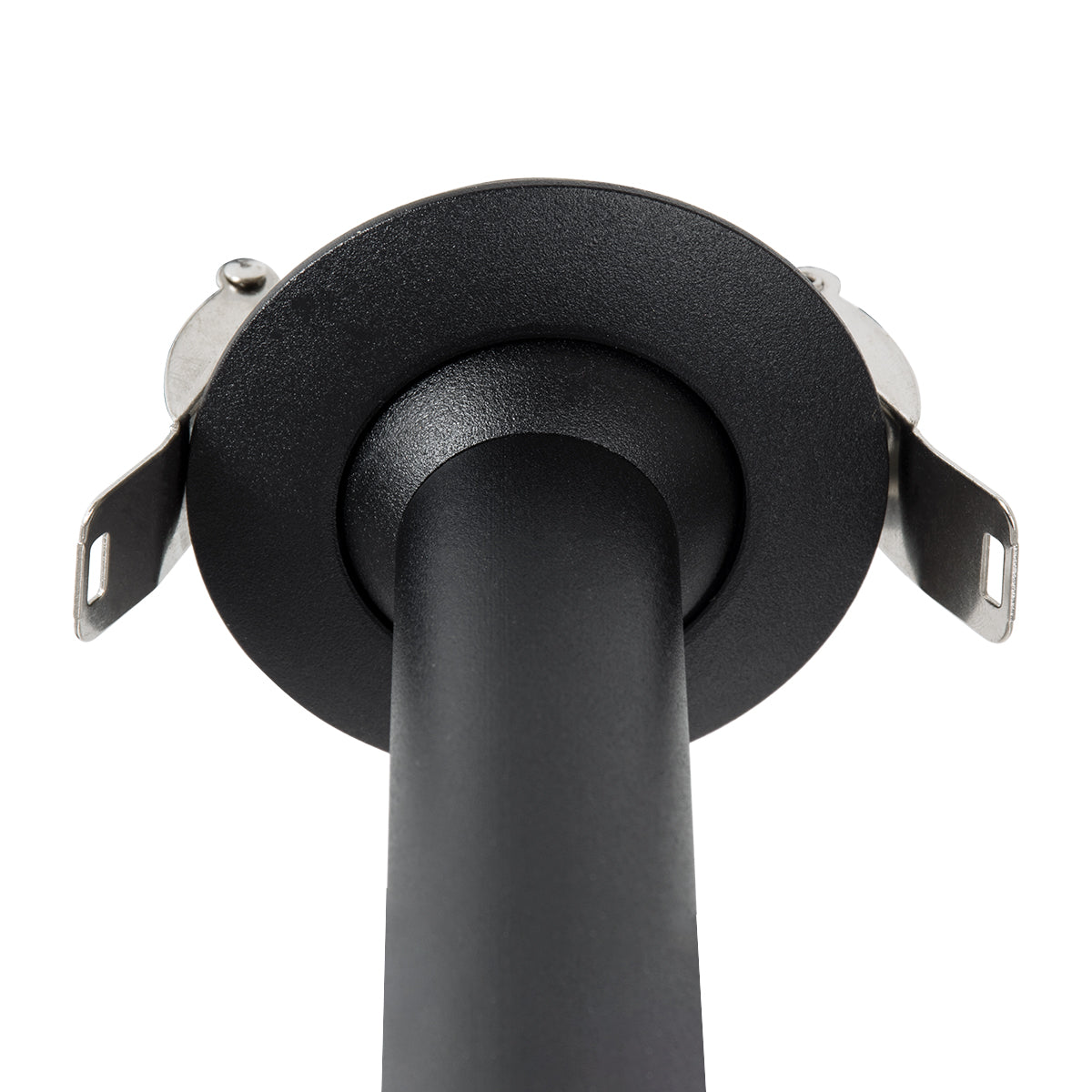 DALE 60371 Χωνευτό LED Κινούμενο Spot Downlight TrimLess Φ6.4cm 5W 500lm 36° AC 220-240V IP20 Φ6.4cm x Υ10cm - Στρόγγυλο - Μαύρο - Θερμό Λευκό 2700K - Bridgelux COB - TÜV Certified Driver