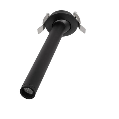 DALE 60372 Χωνευτό Κινούμενο Downlight Σποτ LED 5W 500lm 36° AC 220-240V IP20 Θερμό Λευκό 2700K - Bridgelux COB Chip & TÜV SÜD Driver - Μαύρο Ματ - Μ6.4 x Π6.4 x Υ20 / Q5.5