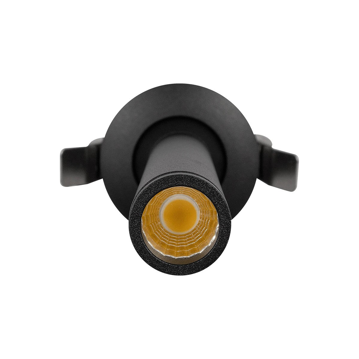 DALE 60372 Χωνευτό Κινούμενο Downlight Σποτ LED 5W 500lm 36° AC 220-240V IP20 Θερμό Λευκό 2700K - Bridgelux COB Chip & TÜV SÜD Driver - Μαύρο Ματ - Μ6.4 x Π6.4 x Υ20 / Q5.5