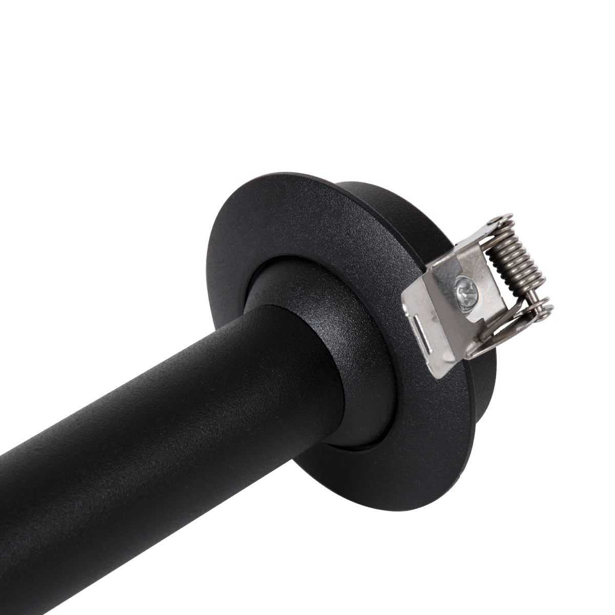 DALE 60373 Χωνευτό LED Κινούμενο Spot Downlight TrimLess Φ6.4cm 5W 500lm 36° AC 220-240V IP20 Φ6.4cm x Υ30cm - Στρόγγυλο - Μαύρο - Θερμό Λευκό 2700K - Bridgelux COB - TÜV Certified Driver