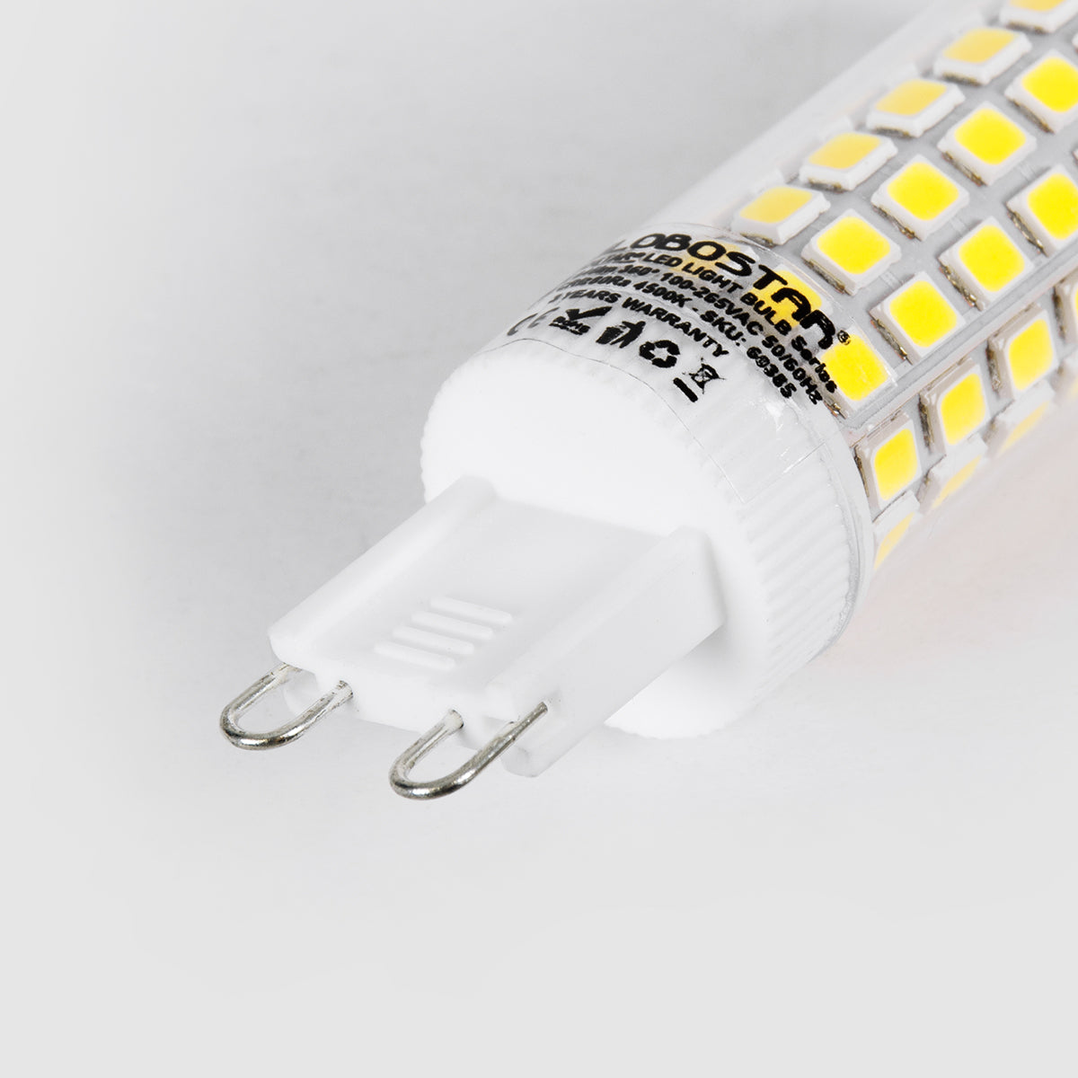 60384 Λάμπα LED G9 6W 876lm 360° AC 220-240V IP20 Φ1.86 x Υ6.8cm Ψυχρό Λευκό 6000K