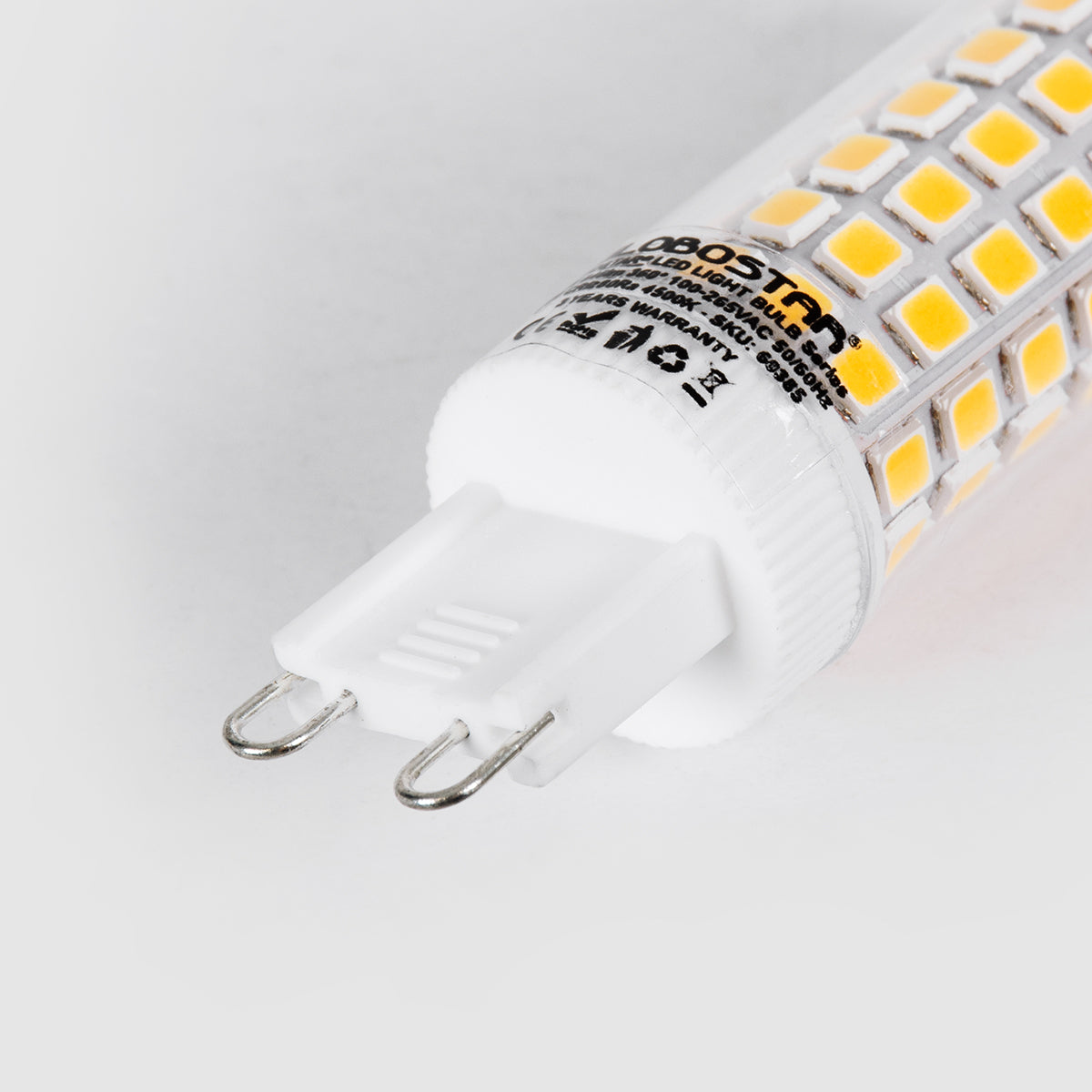 60386 Λάμπα LED G9 6W 816lm 360° AC 220-240V IP20 Φ1.86 x Υ6.8cm Θερμό Λευκό 2700K