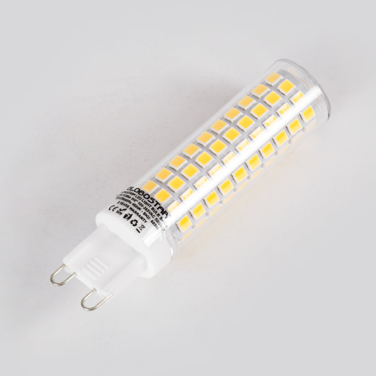 60388 Λάμπα LED G9 8W 1128lm 360° AC 220-240V IP20 Φ1.86 x Υ7.5cm Φυσικό Λευκό 4500K