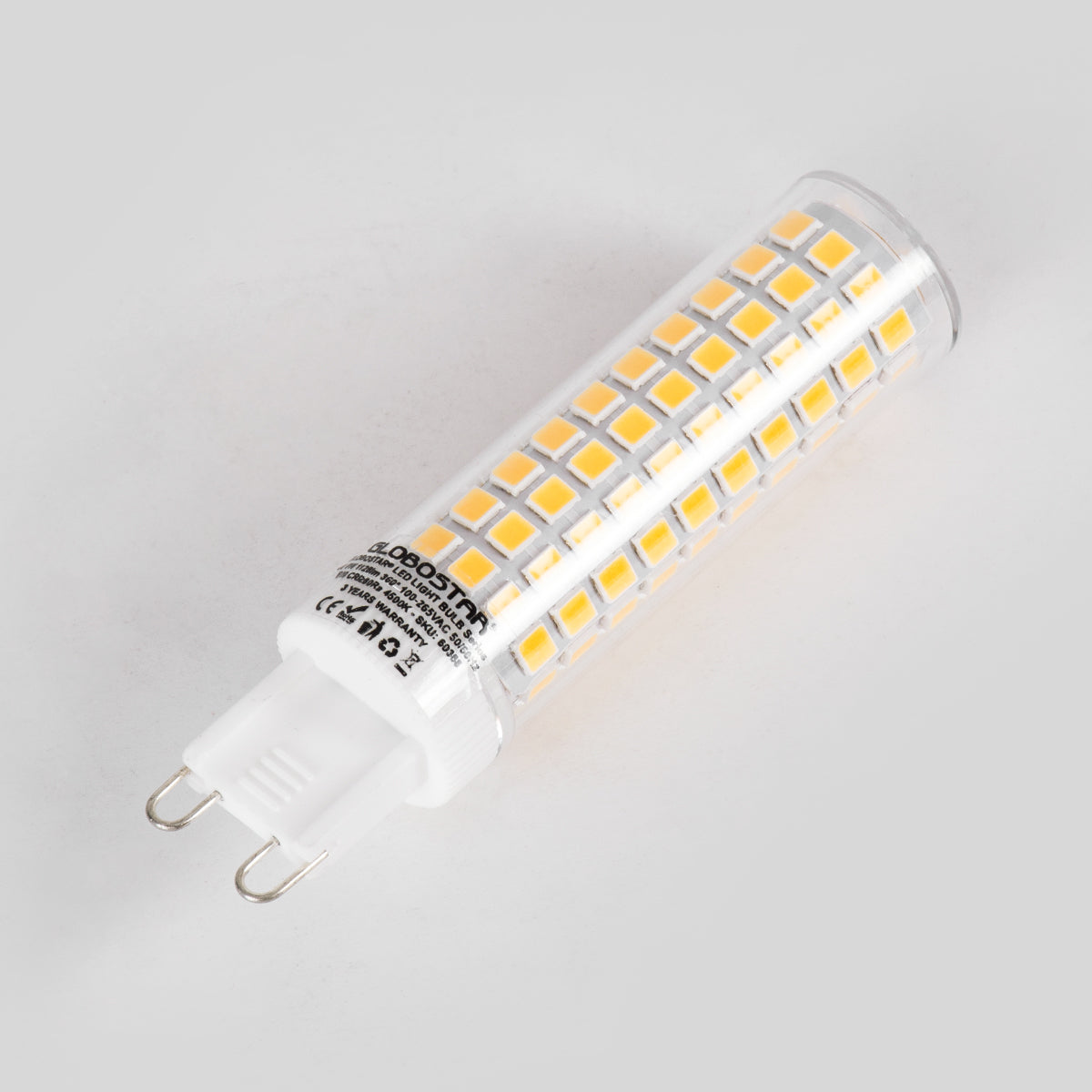 60389 Λάμπα LED G9 8W 1088lm 360° AC 220-240V IP20 Φ1.86 x Υ7.5cm Θερμό Λευκό 2700K