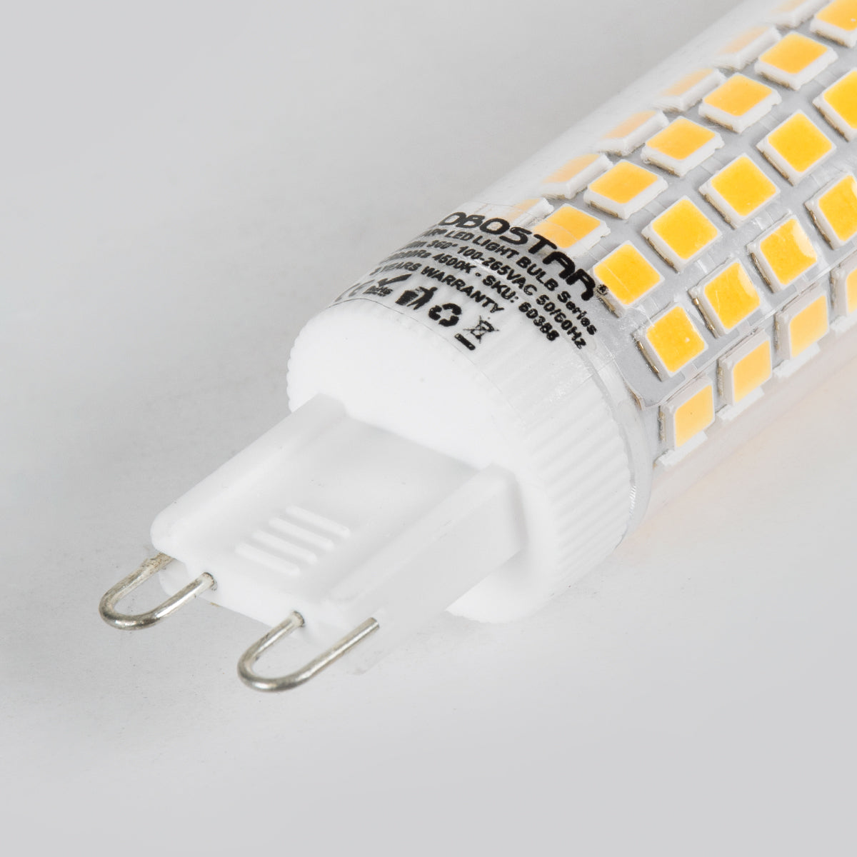 60389 Λάμπα LED G9 8W 1088lm 360° AC 220-240V IP20 Φ1.86 x Υ7.5cm Θερμό Λευκό 2700K