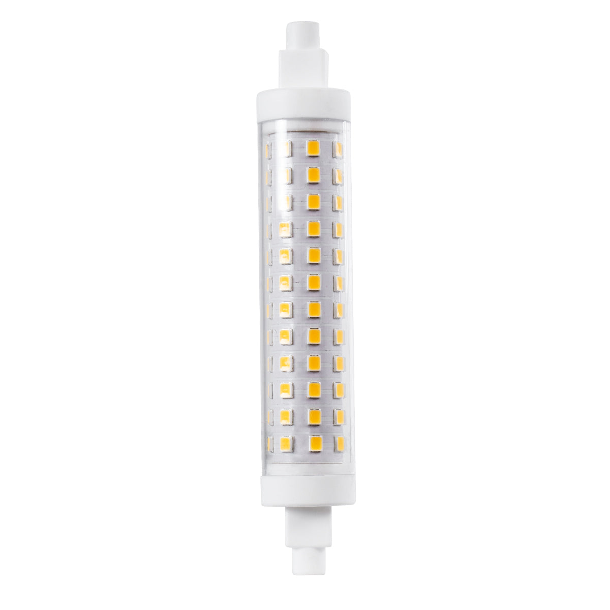 TUBINI 60398 R7S LED Lamp 118mm 12W 1356lm 360° AC 220-240V IP20 Warm White 2700K - Lumileds SMD Chip - L11.8 x W2.2 x H2.2 cm