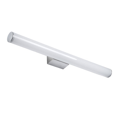 MABEL 60430 Μοντέρνο Φωτιστικό Τοίχου - Απλίκα Καθρέπτη Μπάνιου LED 12W 1400lm 240° AC 220-240V IP20 Φυσικό Λευκό 4500K - Bridgelux SMD Chip - Νίκελ Χρώμιο - Μ60 x Π10 x Υ5