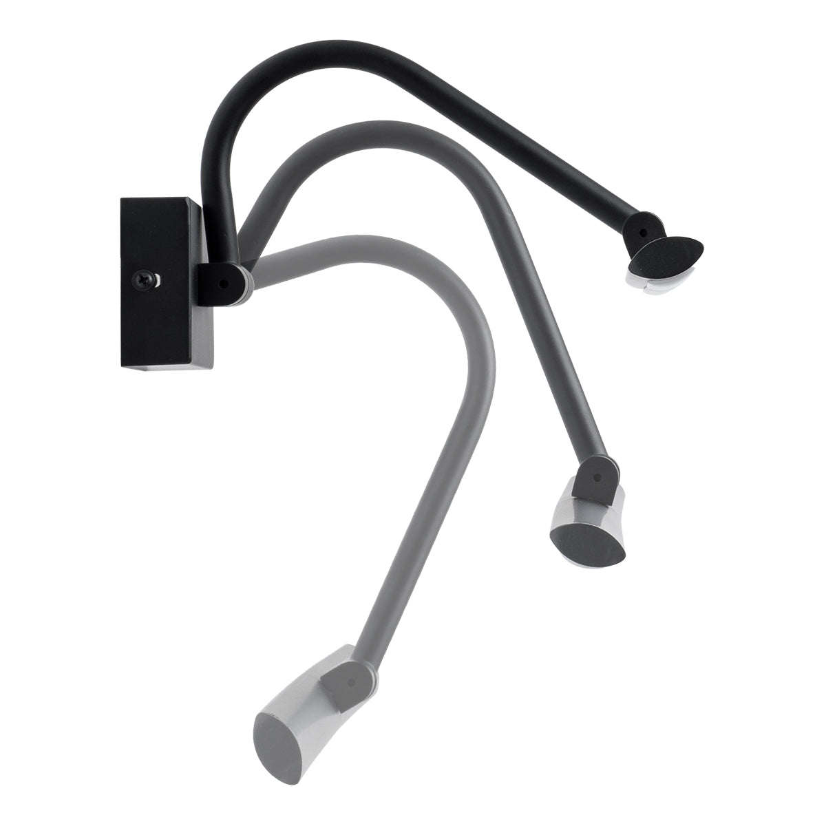 MIRA 60432 Μοντέρνο Φωτιστικό Τοίχου - Απλίκα Καθρέπτη Μπάνιου LED 12W 1400lm 120° AC 220-240V IP20 Φυσικό Λευκό 4500K - Bridgelux SMD Chip - Μαύρο Ματ - Μ60 x Π20 x Υ13