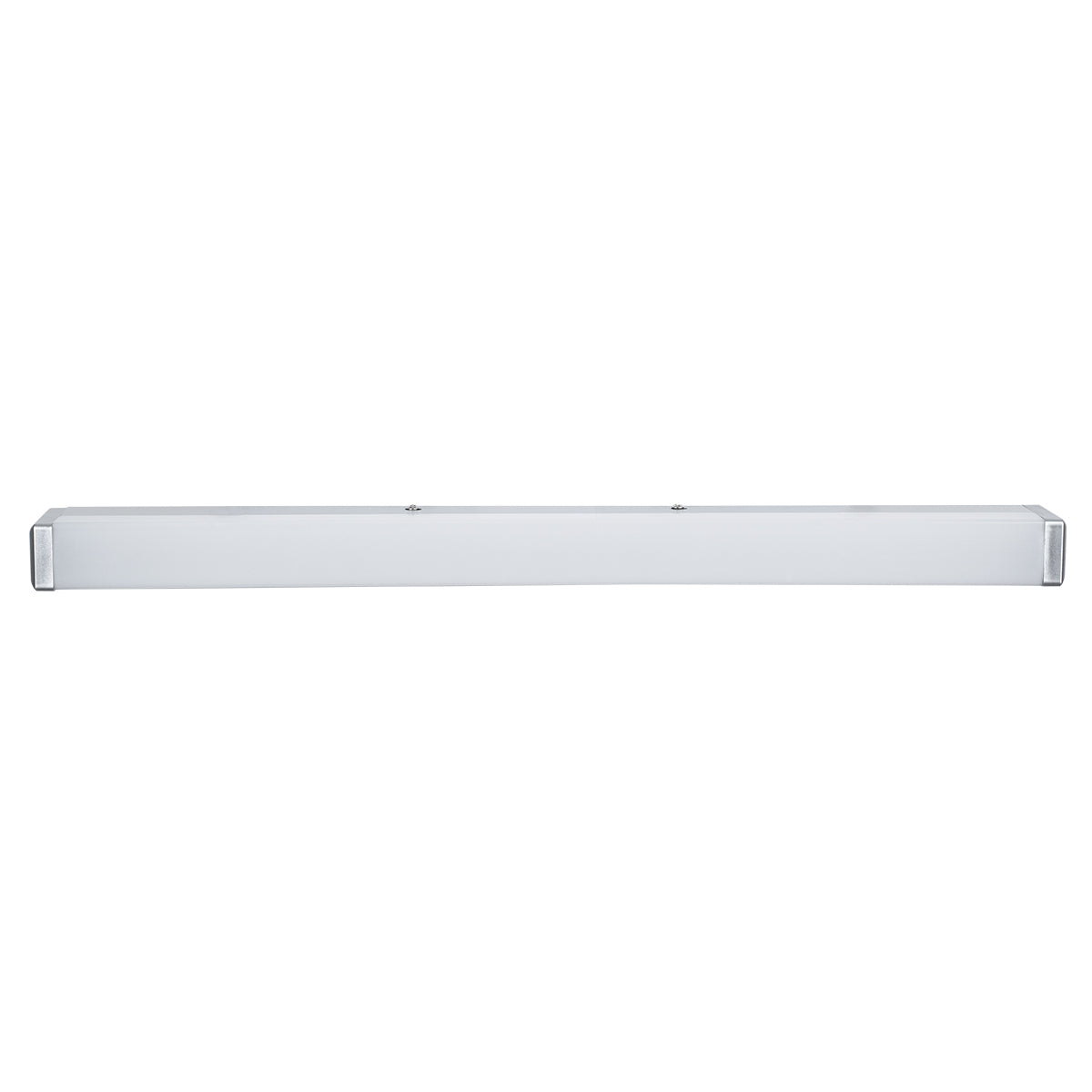 RENATA 60442 Μοντέρνο Φωτιστικό Τοίχου - Απλίκα Καθρέπτη Μπάνιου LED 12W 1400lm 180° AC 220-240V IP20 Φυσικό Λευκό 4500K - Bridgelux SMD Chip - Νίκελ Χρώμιο - Μ60 x Π4 x Υ5.5