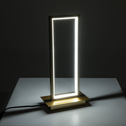 CORNELIE 60462 Επιτραπέζιο Φωτιστικό LED CCT 18W 1980lm 200° AC 220-240V - Εναλλαγή Φωτισμού μέσω Διακόπτη On/Off All In One Ψυχρό 6000k+Φυσικό 4500k+Θερμό 2700k Μ18 x Π10 x Υ36cm - Χρυσό