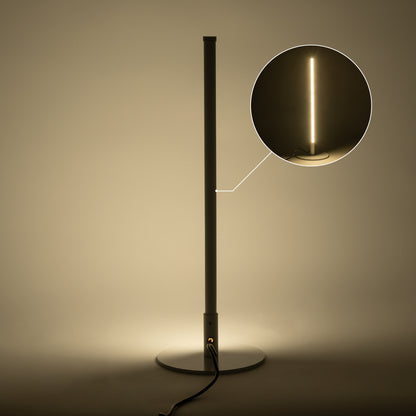 DALUMA 60468 Επιτραπέζιο Φωτιστικό LED CCT 8W 880lm 200° AC 220-240V - Εναλλαγή Φωτισμού μέσω On/Off All In One Ψυχρό 6000k+Φυσικό 4500k+Θερμό 2700k Μ15 x Π15 x Υ46cm - Λευκό