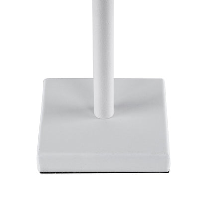 NEGA 60474 Μοντέρνο Επιτραπέζιο Φωτιστικό Πορτατίφ LED 2.2W 154lm 360° DC 5V Επαναφορτιζόμενο με Μπαταρία Li-ion 4000mAh - Διακόπτη Αφής - Θερμό Λευκό 2700K - Dimmable - D10 x H39cm - Λευκό