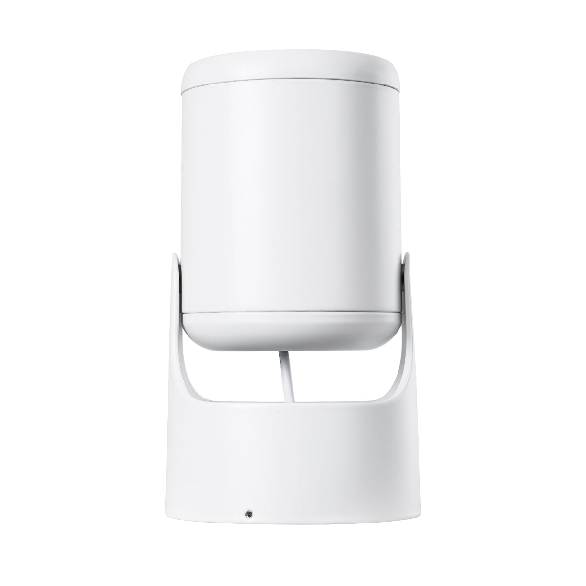 DETRONIC 60501 Επιφανειακό Κινούμενο Spot Downlight LED 10W 1300lm 24° AC 220-240V IP20 Φ9cm x Υ16cm - Στρόγγυλο - Λευκό - Φυσικό Λευκό 4500K - Bridgelux COB - TÜV Certified Driver