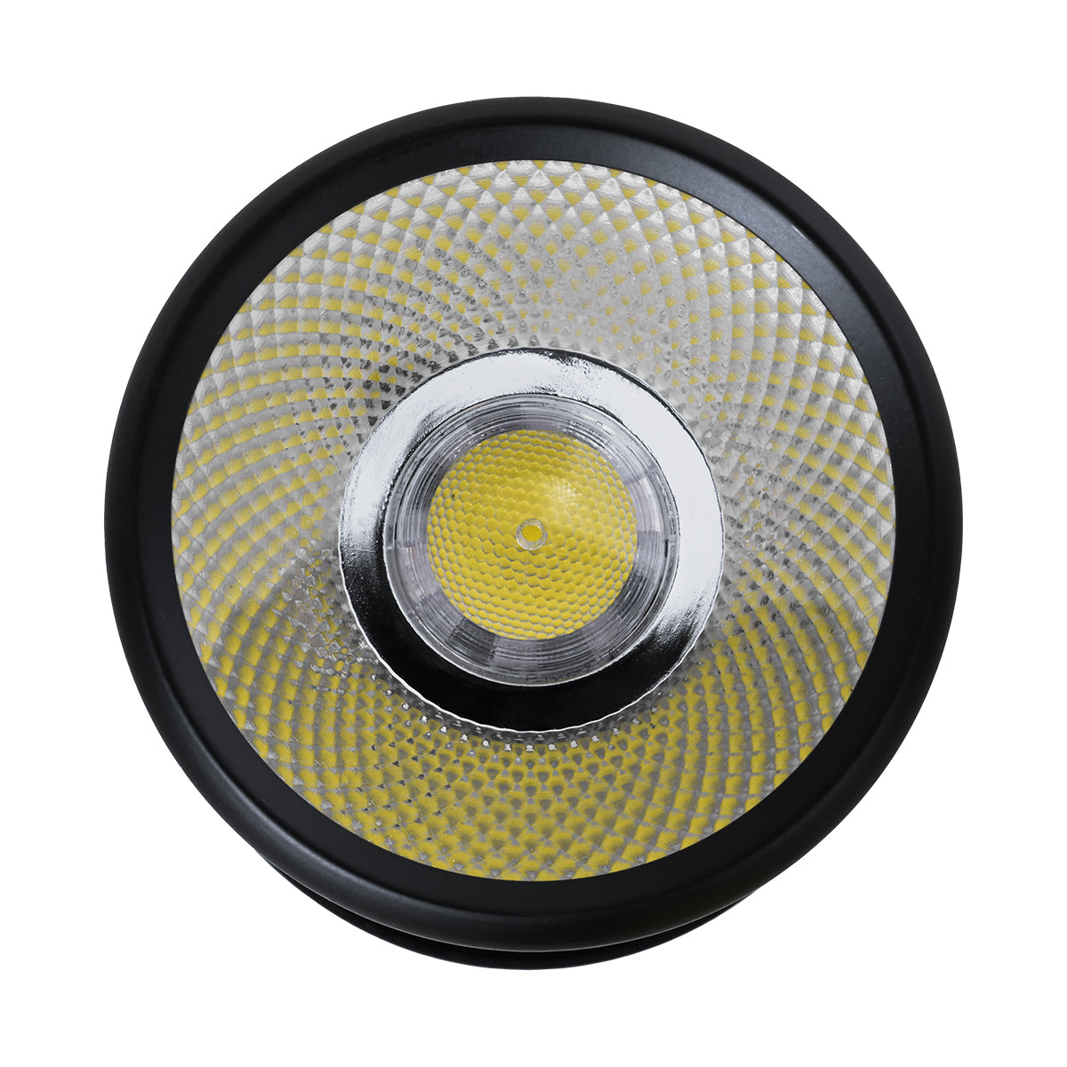 DETRONIC 60503 Επιφανειακό Κινούμενο Spot Downlight LED 10W 1350lm 24° AC 220-240V IP20 Φ9cm x Υ16cm - Στρόγγυλο - Μαύρο - Ψυχρό Λευκό 6000K - Bridgelux COB - TÜV Certified Driver
