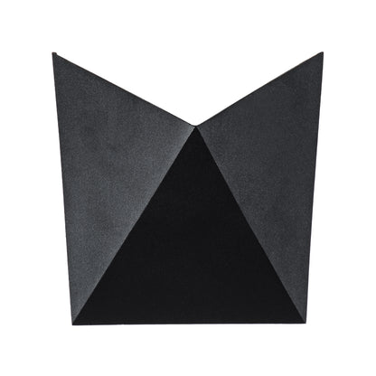 STEALTH 60520 Φωτιστικό Τοίχου - Απλίκα Αρχιτεκτονικού Φωτισμού Εσωτερικού/Εξωτερικού Χώρου Up or Down LED 10W 1000lm 60° AC220-240V Αδιάβροχο IP65 - Σώμα Αλουμινίου & Tempered Glass - Μ17 x Π17 x Υ7.5cm - Θερμό Λευκό 2700K - Μαύρο - Bridgelux Chip