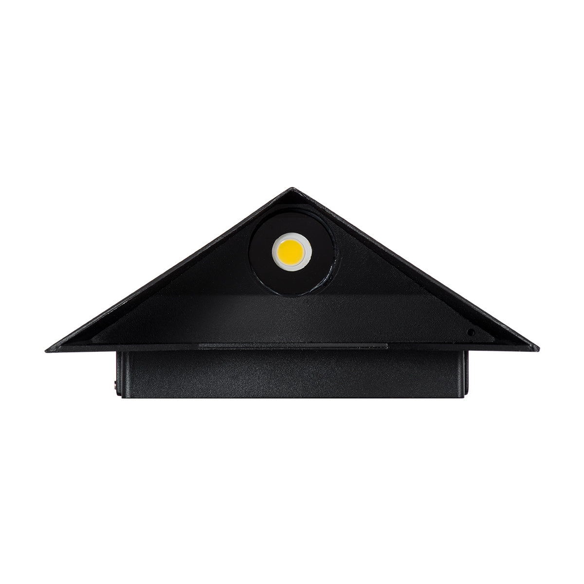 STEALTH 60523 Φωτιστικό Τοίχου - Απλίκα Αρχιτεκτονικού Φωτισμού Εσωτερικού/Εξωτερικού Χώρου Up or Down LED 10W 1100lm 60° AC220-240V Αδιάβροχο IP65 - Σώμα Αλουμινίου & Tempered Glass - Μ17 x Π17 x Υ7.5cm - Φυσικό Λευκό 4500K - Μαύρο - Bridgelux Chip