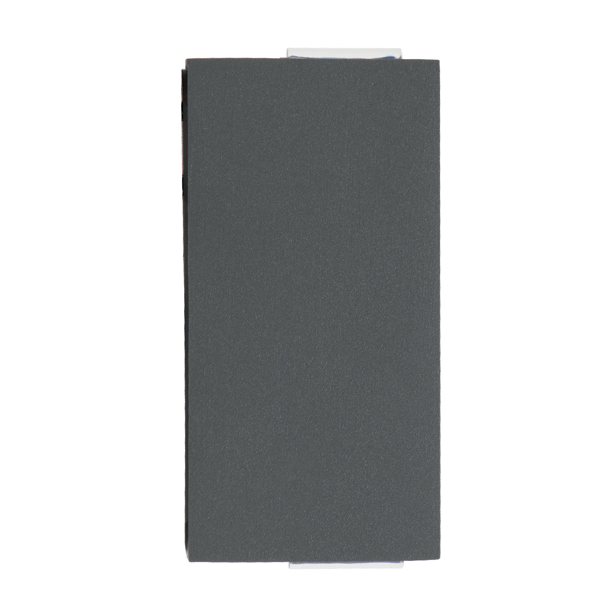 LINOR 60528 Μοντέρνο Φωτιστικό Τοίχου - Απλίκα LED 10W 1000lm 10° AC 220-240V Αδιάβροχο IP65 Θερμό Λευκό 2700K - Bridgelux COB Chip & TÜV SÜD Driver - Γκρι Ανθρακί Ματ - Μ12.5 x Π6 x Υ4