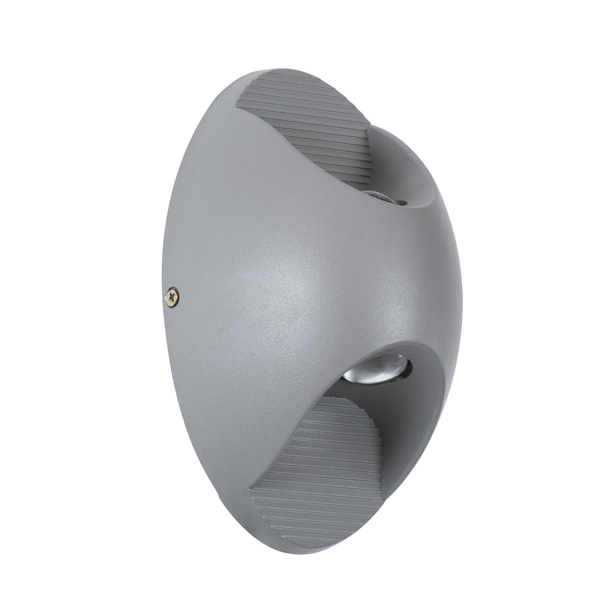 JEREMY 60531 Φωτιστικό Τοίχου - Απλίκα Αρχιτεκτονικού Φωτισμού Εσωτερικού/Εξωτερικού Χώρου Up & Down LED 10W 1000lm 60° AC220-240V Αδιάβροχο IP65 - Σώμα Αλουμινίου & Tempered Glass - Μ16 x Π10 x Υ7cm - Θερμό Λευκό 2700K - Γκρι Ανθρακί - Bridgelux Chip