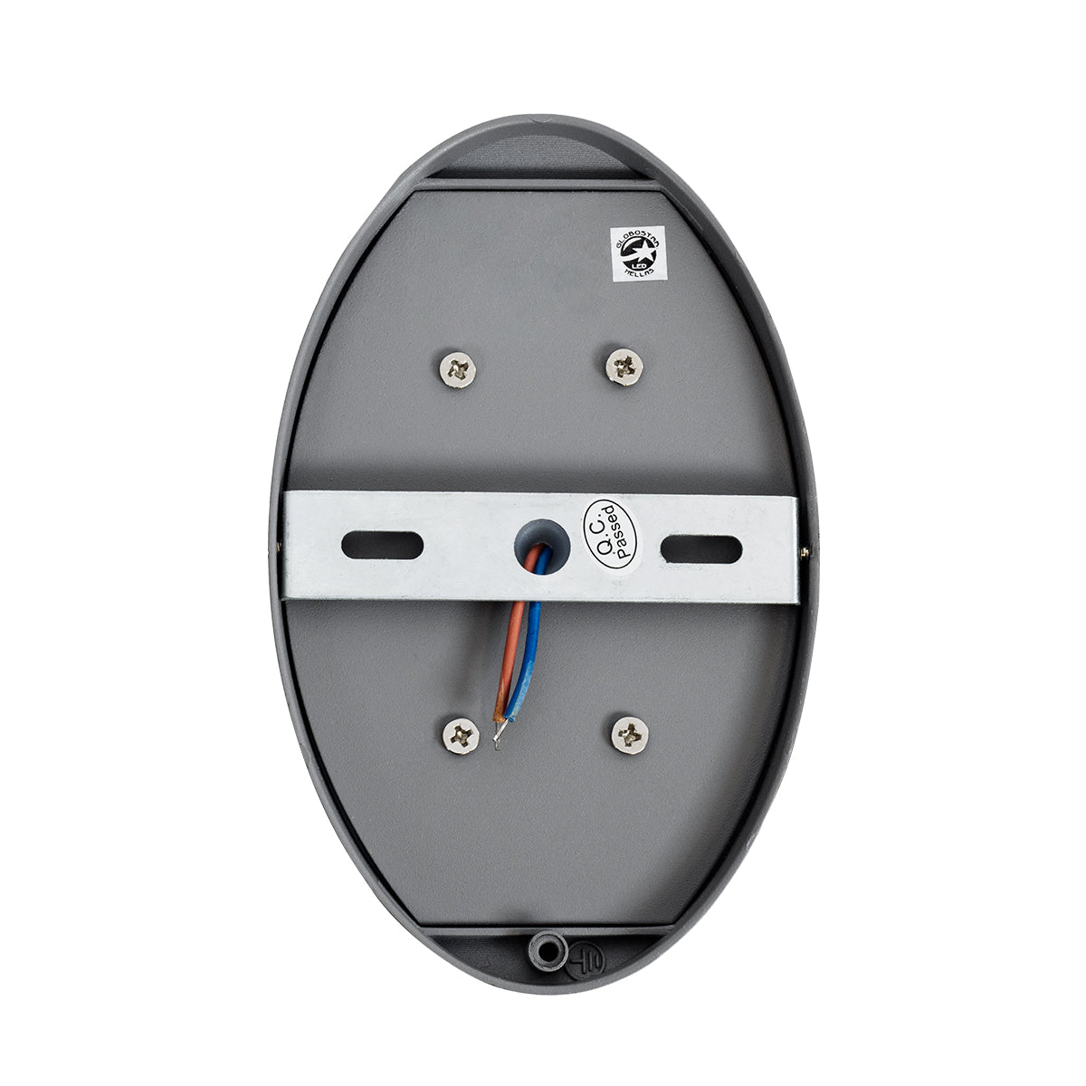 JEREMY 60531 Φωτιστικό Τοίχου - Απλίκα Αρχιτεκτονικού Φωτισμού Εσωτερικού/Εξωτερικού Χώρου Up & Down LED 10W 1000lm 60° AC220-240V Αδιάβροχο IP65 - Σώμα Αλουμινίου & Tempered Glass - Μ16 x Π10 x Υ7cm - Θερμό Λευκό 2700K - Γκρι Ανθρακί - Bridgelux Chip