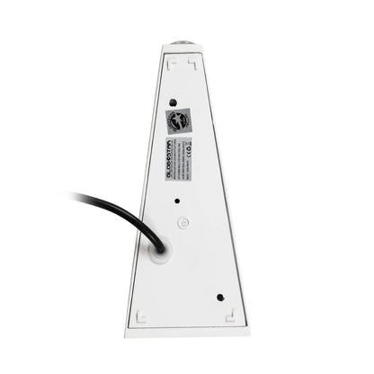 TRIANDE 60554 Φωτιστικό Τοίχου - Απλίκα Αρχιτεκτονικού Φωτισμού Εσωτερικού/Εξωτερικού Χώρου Up & Down LED 10W 1200lm 5° & 60° AC 220-240V IP65 Μ8.5 x Π8.5 x Υ20cm - Φυσικό Λευκό 4500K - Λευκό Αλουμίνιο - Bridgelux Chip