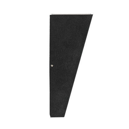 TRIANDE 60556 Φωτιστικό Τοίχου - Απλίκα Αρχιτεκτονικού Φωτισμού Εσωτερικού/Εξωτερικού Χώρου Up & Down LED 10W 1200lm 5° & 60° AC 220-240V IP65 Μ8.5 x Π8.5 x Υ20cm - Φυσικό Λευκό 4500K - Μαύρο Αλουμίνιο - Bridgelux Chip