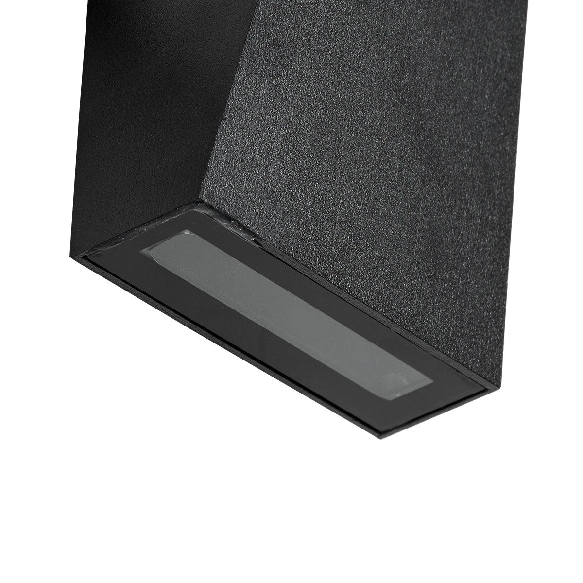 TRIANDE 60556 Φωτιστικό Τοίχου - Απλίκα Αρχιτεκτονικού Φωτισμού Εσωτερικού/Εξωτερικού Χώρου Up & Down LED 10W 1200lm 5° & 60° AC 220-240V IP65 Μ8.5 x Π8.5 x Υ20cm - Φυσικό Λευκό 4500K - Μαύρο Αλουμίνιο - Bridgelux Chip