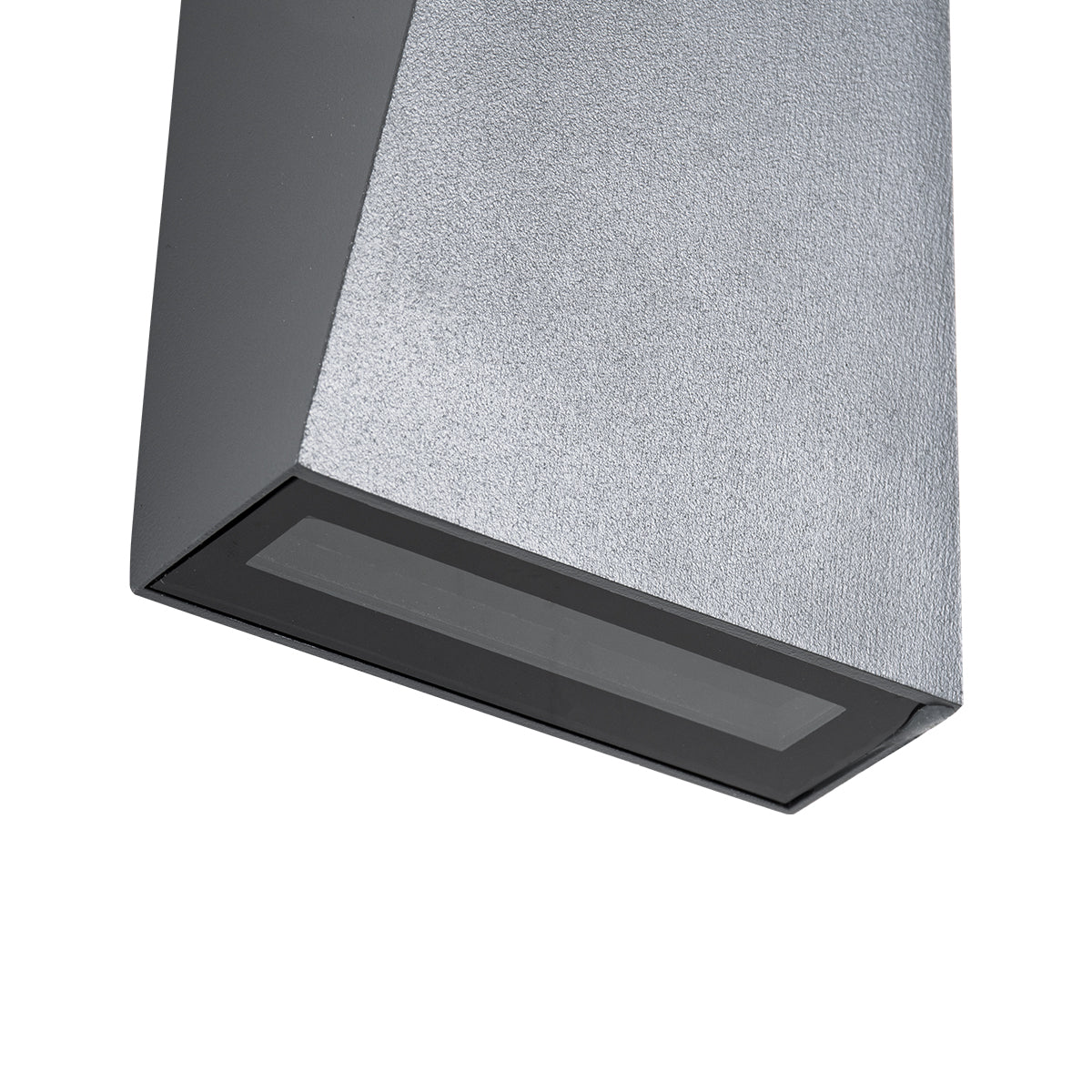 TRIANDE 60558 Φωτιστικό Τοίχου - Απλίκα Αρχιτεκτονικού Φωτισμού Εσωτερικού/Εξωτερικού Χώρου Up & Down LED 10W 1250lm 5° & 60° AC 220-240V Αδιάβροχο IP65 Μ8.5 x Π8.5 x Υ20cm - Ψυχρό Λευκό 6000K - Γκρι Ανθρακί - Bridgelux Chip