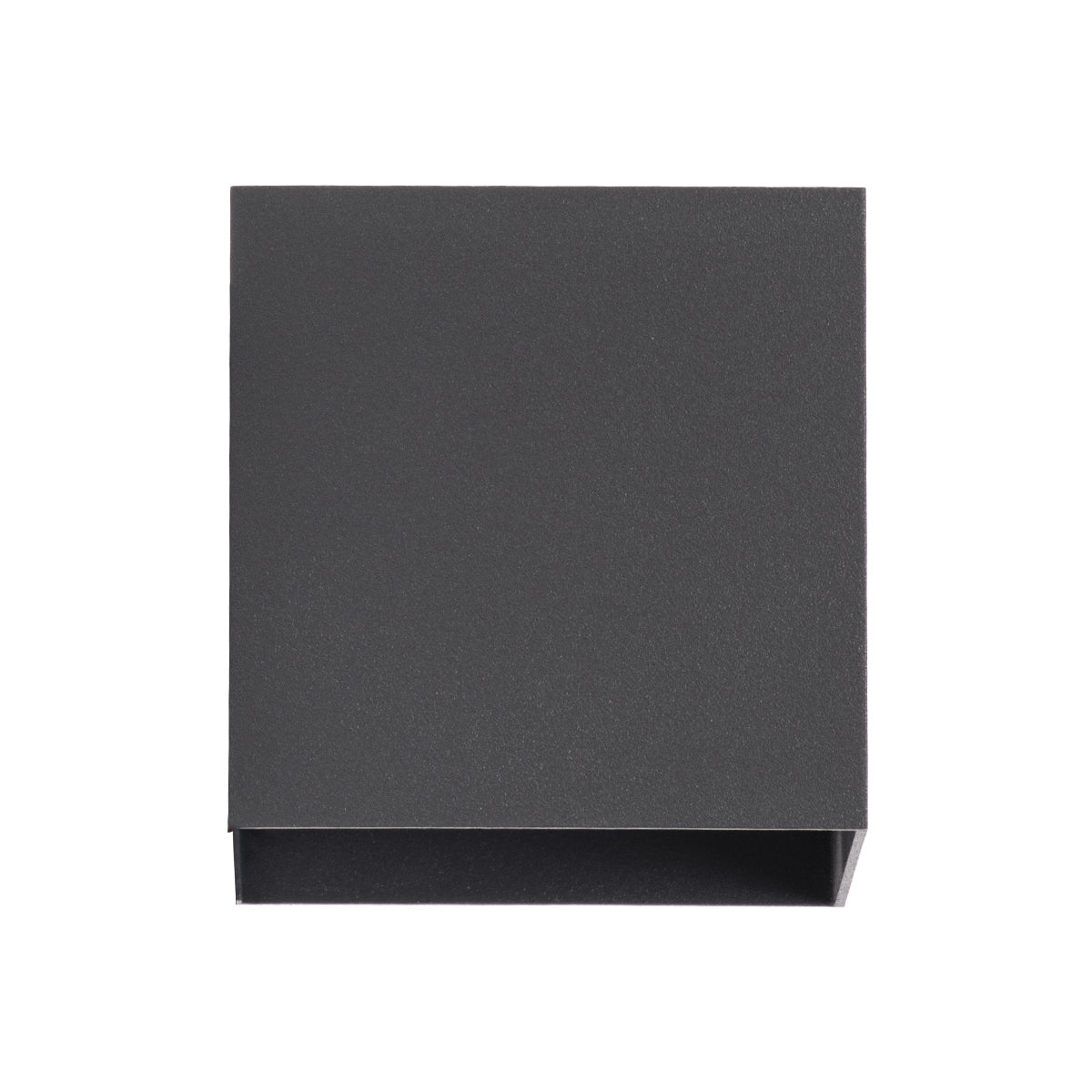 AXIS-S 60567 Φωτιστικό Τοίχου - Απλίκα Αρχιτεκτονικού Φωτισμού Εσωτερικού/Εξωτερικού Χώρου Up & Down LED 10W 1250lm 10 έως 60° AC 220-240V Αδιάβροχο IP65 Μ10 x Π10 x Υ10cm - Ψυχρό Λευκό 6000K - Γκρι Ανθρακί - Bridgelux Chip