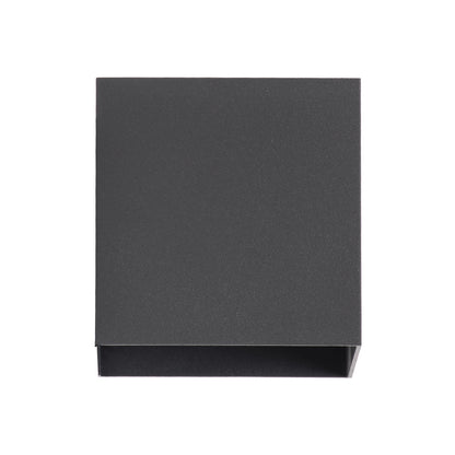 AXIS-S 60567 Φωτιστικό Τοίχου - Απλίκα Αρχιτεκτονικού Φωτισμού Εσωτερικού/Εξωτερικού Χώρου Up & Down LED 10W 1250lm 10 έως 60° AC 220-240V Αδιάβροχο IP65 Μ10 x Π10 x Υ10cm - Ψυχρό Λευκό 6000K - Γκρι Ανθρακί - Bridgelux Chip