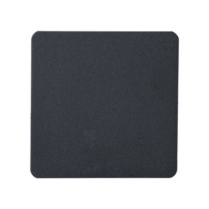 CUADRADO 60571 Μοντέρνο Φωτιστικό Τοίχου - Απλίκα LED 10W 1000lm 60° AC 220-240V Αδιάβροχο IP65 Θερμό Λευκό 2700K - Bridgelux COB Chip & TÜV SÜD Driver - Μαύρο Ματ - Μ14 x Π14 x Υ4.5