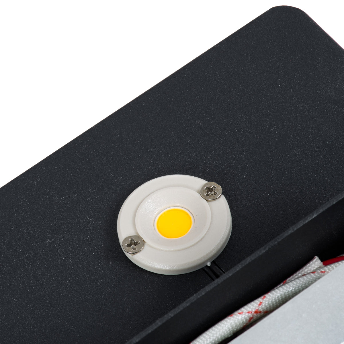 CUADRADO 60571 Μοντέρνο Φωτιστικό Τοίχου - Απλίκα LED 10W 1000lm 60° AC 220-240V Αδιάβροχο IP65 Θερμό Λευκό 2700K - Bridgelux COB Chip & TÜV SÜD Driver - Μαύρο Ματ - Μ14 x Π14 x Υ4.5