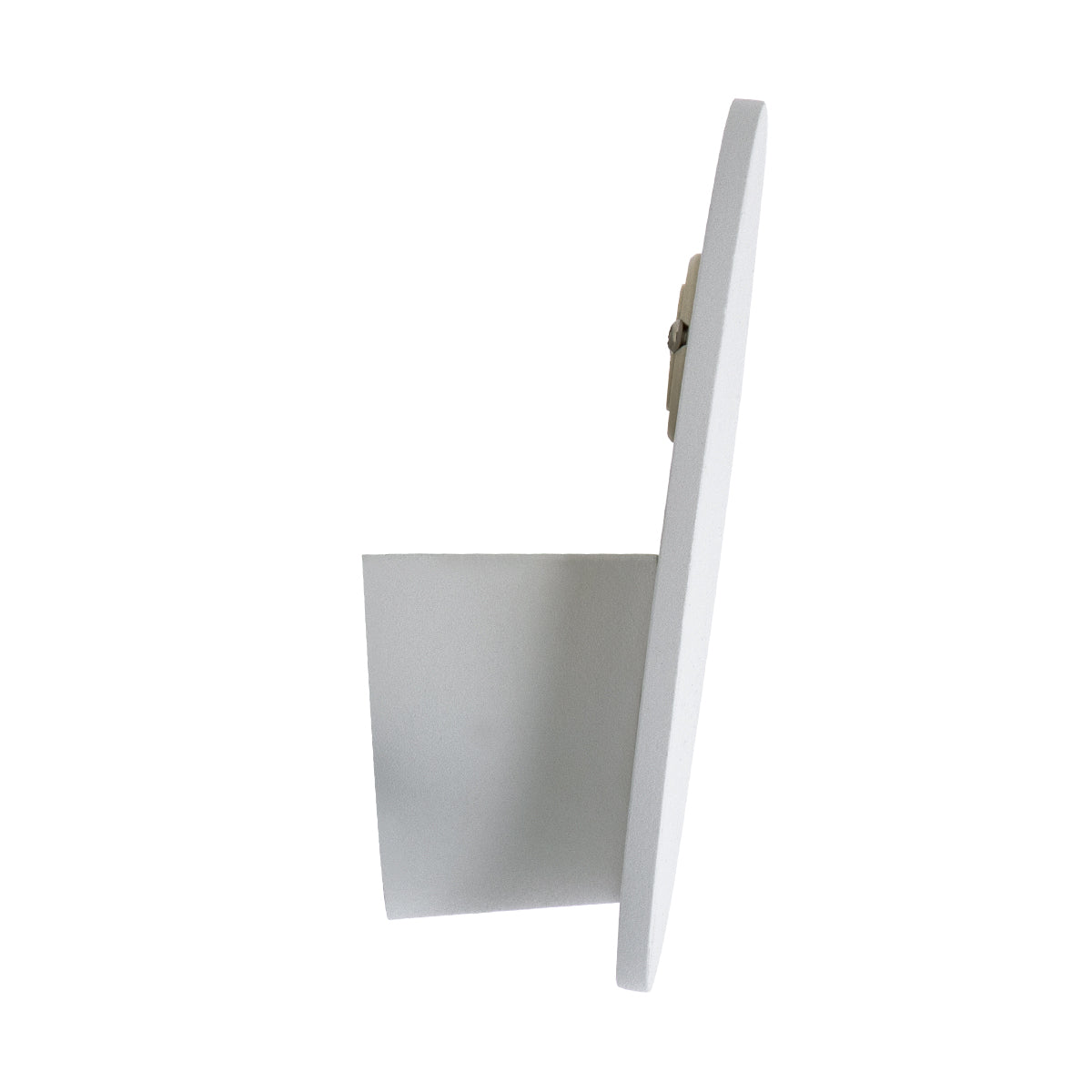 REDONDO 60572 Φωτιστικό Τοίχου - Απλίκα Αρχιτεκτονικού Φωτισμού Εσωτερικού/Εξωτερικού Χώρου Up or Down LED 10W 1000lm 60° AC220-240V Αδιάβροχο IP65 - Σώμα Αλουμινίου & Tempered Glass - Μ14 x Π14 x Υ5cm - Θερμό Λευκό 2700K - Λευκό - Bridgelux Chip