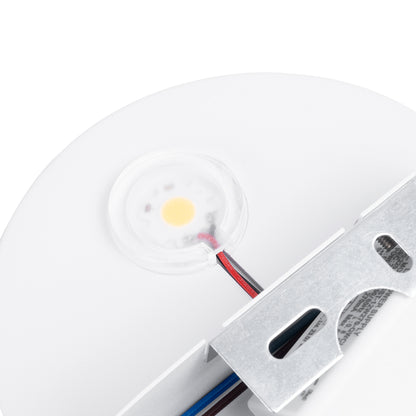 REDONDO 60572 Φωτιστικό Τοίχου - Απλίκα Αρχιτεκτονικού Φωτισμού Εσωτερικού/Εξωτερικού Χώρου Up or Down LED 10W 1000lm 60° AC220-240V Αδιάβροχο IP65 - Σώμα Αλουμινίου & Tempered Glass - Μ14 x Π14 x Υ5cm - Θερμό Λευκό 2700K - Λευκό - Bridgelux Chip