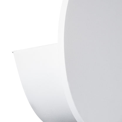 REDONDO 60572 Φωτιστικό Τοίχου - Απλίκα Αρχιτεκτονικού Φωτισμού Εσωτερικού/Εξωτερικού Χώρου Up or Down LED 10W 1000lm 60° AC220-240V Αδιάβροχο IP65 - Σώμα Αλουμινίου & Tempered Glass - Μ14 x Π14 x Υ5cm - Θερμό Λευκό 2700K - Λευκό - Bridgelux Chip