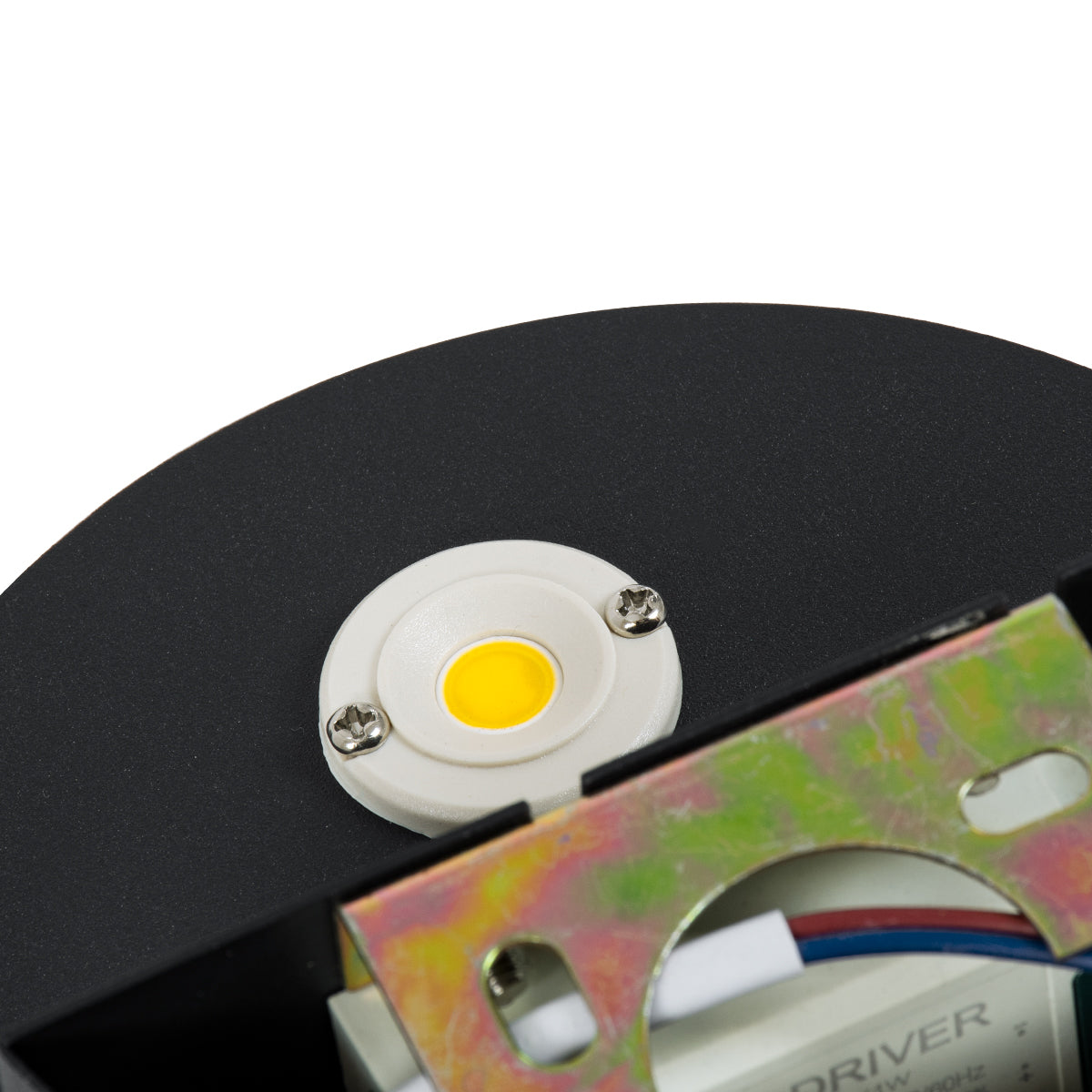 REDONDO 60574 Φωτιστικό Τοίχου - Απλίκα Αρχιτεκτονικού Φωτισμού Εσωτερικού/Εξωτερικού Χώρου Up or Down LED 10W 1000lm 60° AC220-240V Αδιάβροχο IP65 - Σώμα Αλουμινίου & Tempered Glass - Μ14 x Π14 x Υ4.5cm - Θερμό Λευκό 2700K - Μαύρο - Bridgelux Chip