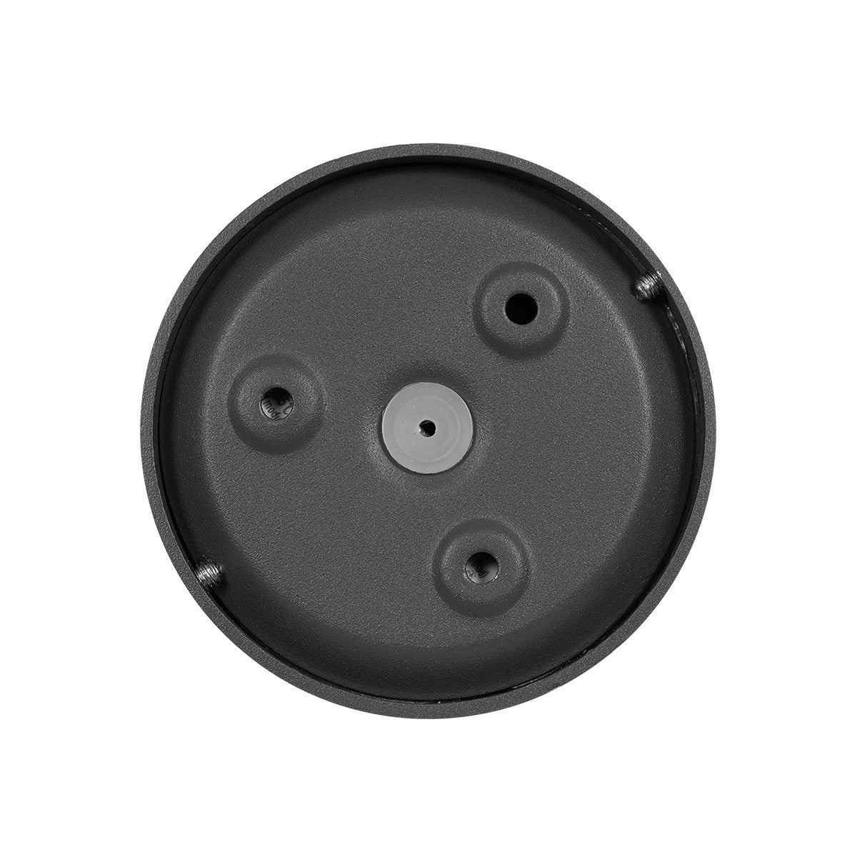 ZERODA 60599 Μοντέρνο Φωτιστικό Τοίχου - Απλίκα LED 9W 1080lm 3° x 360° AC 220-240V Αδιάβροχο IP65 Ψυχρό Λευκό 6000K - CREE XPE Chip & TÜV SÜD Driver - Γκρι Ανθρακί Ματ - Μ9.5 x Π11 x Υ16