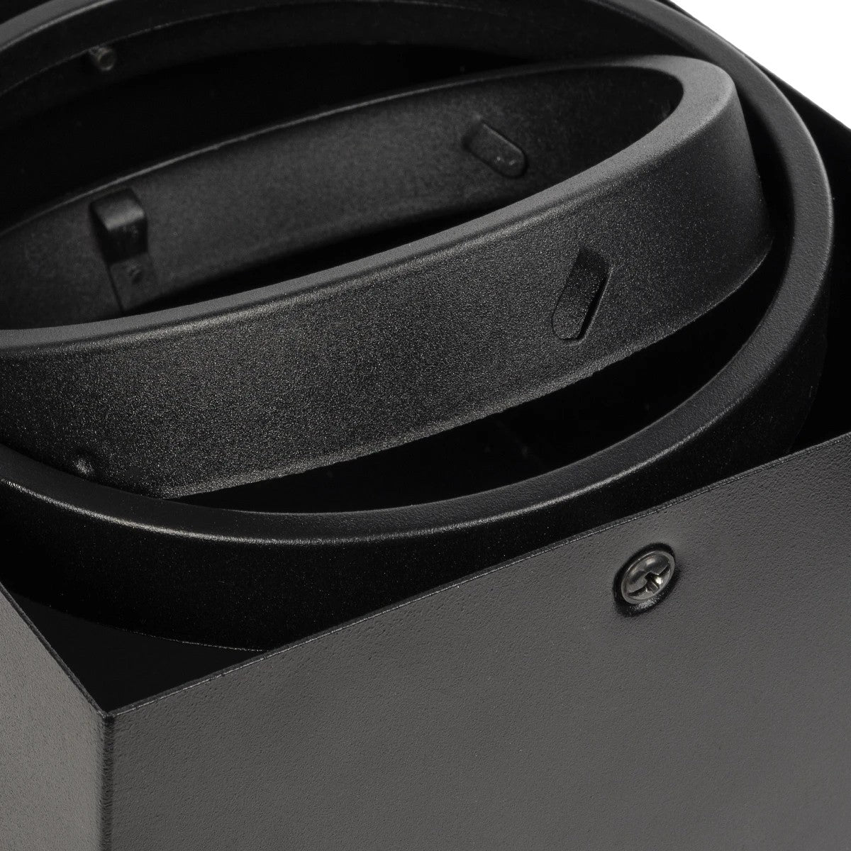 MAGMA 60626 Μοντέρνο Φωτιστικό Οροφής Σποτ Μονόφωτο 1 x GU10 IP20 Μαύρο Αλουμίνιο - Μ15 x Π15 x Υ13cm