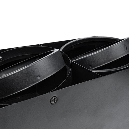 MAGMA 60627 Μοντέρνο Φωτιστικό Οροφής Σποτ Δίφωτο 2 x GU10 IP20 Μαύρο Αλουμίνιο - Μ30 x Π15 x Υ13cm