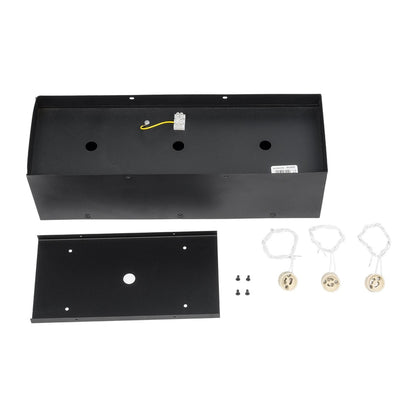 MAGMA 60628 Μοντέρνο Φωτιστικό Οροφής Σποτ Τρίφωτο 3 x GU10 IP20 Μαύρο Αλουμίνιο - Μ45 x Π15 x Υ13cm