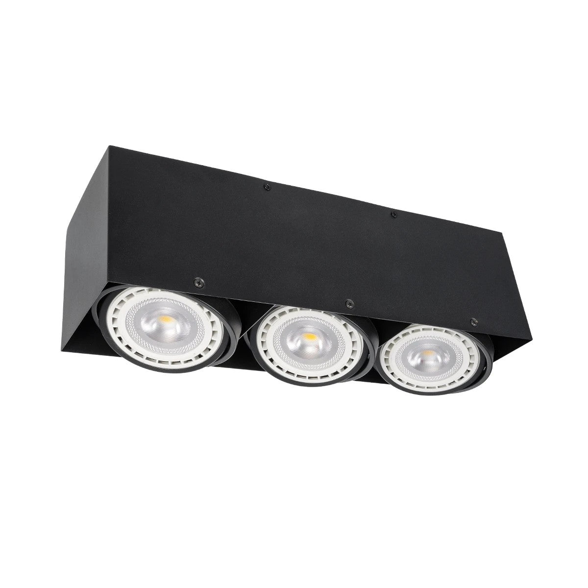 MAGMA 60628 Μοντέρνο Φωτιστικό Οροφής Σποτ Τρίφωτο 3 x GU10 IP20 Μαύρο Αλουμίνιο - Μ45 x Π15 x Υ13cm