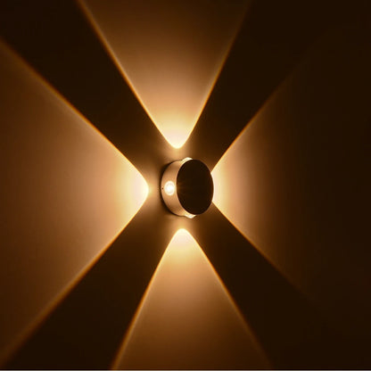 ARKOS KLV-101-0109 Φωτιστικό Τοίχου / Απλίκα LED 8W 840lm 15° AC 220-240V Αδιάβροχο IP65 Θερμό Λευκό 2700K - CREE SMD Chip & TÜV SÜD Driver - Λευκό Ματ - Μ13 x Π5.5 x Υ13