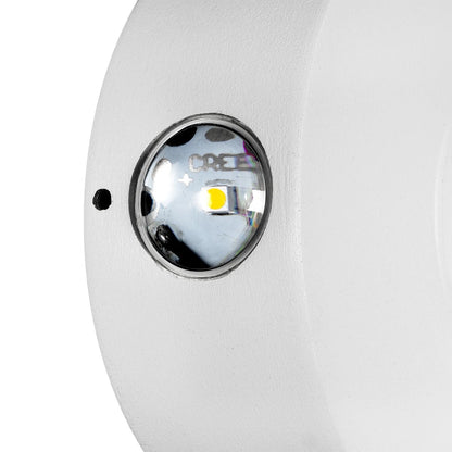 ARKOS KLV-101-0109 Φωτιστικό Τοίχου / Απλίκα LED 8W 840lm 15° AC 220-240V Αδιάβροχο IP65 Θερμό Λευκό 2700K - CREE SMD Chip & TÜV SÜD Driver - Λευκό Ματ - Μ13 x Π5.5 x Υ13