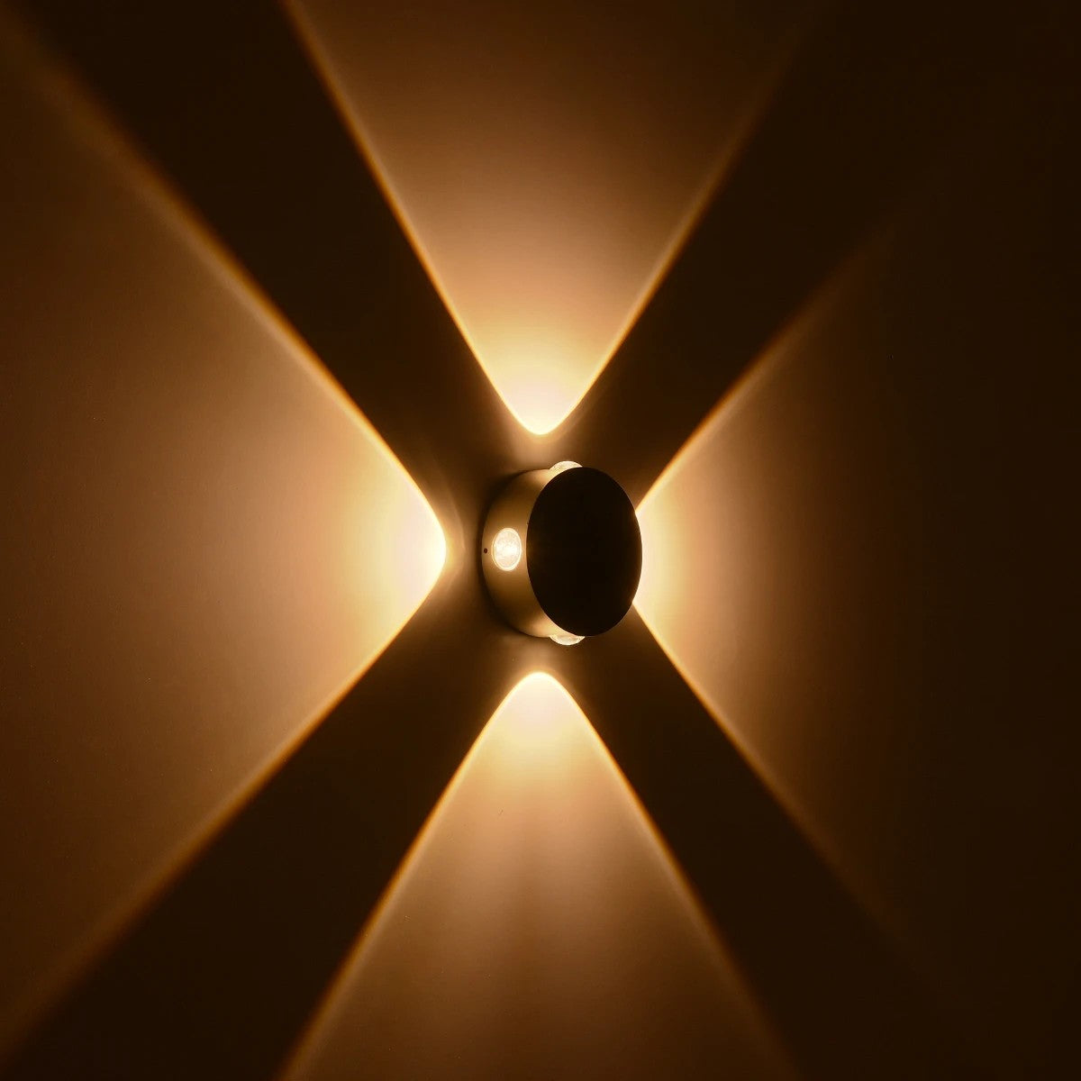 ARKOS KLV-101-0108 Φωτιστικό Τοίχου / Απλίκα LED 8W 840lm 15° AC 220-240V Αδιάβροχο IP65 Θερμό Λευκό 2700K - CREE SMD Chip & TÜV SÜD Driver - Γκρι Ανθρακί Ματ - Μ13 x Π5.5 x Υ13