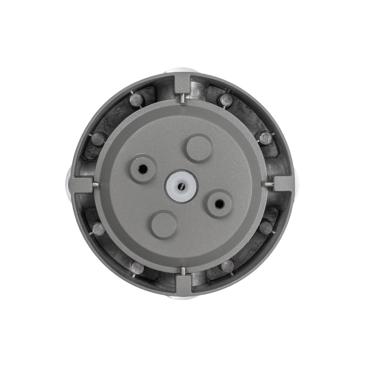 ARKOS KLV-101-0108 Φωτιστικό Τοίχου / Απλίκα LED 8W 840lm 15° AC 220-240V Αδιάβροχο IP65 Θερμό Λευκό 2700K - CREE SMD Chip & TÜV SÜD Driver - Γκρι Ανθρακί Ματ - Μ13 x Π5.5 x Υ13