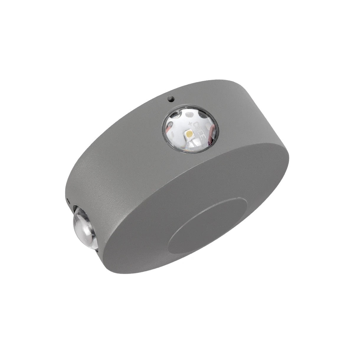 ARKOS KLV-101-0108 Φωτιστικό Τοίχου / Απλίκα LED 8W 840lm 15° AC 220-240V Αδιάβροχο IP65 Θερμό Λευκό 2700K - CREE SMD Chip & TÜV SÜD Driver - Γκρι Ανθρακί Ματ - Μ13 x Π5.5 x Υ13