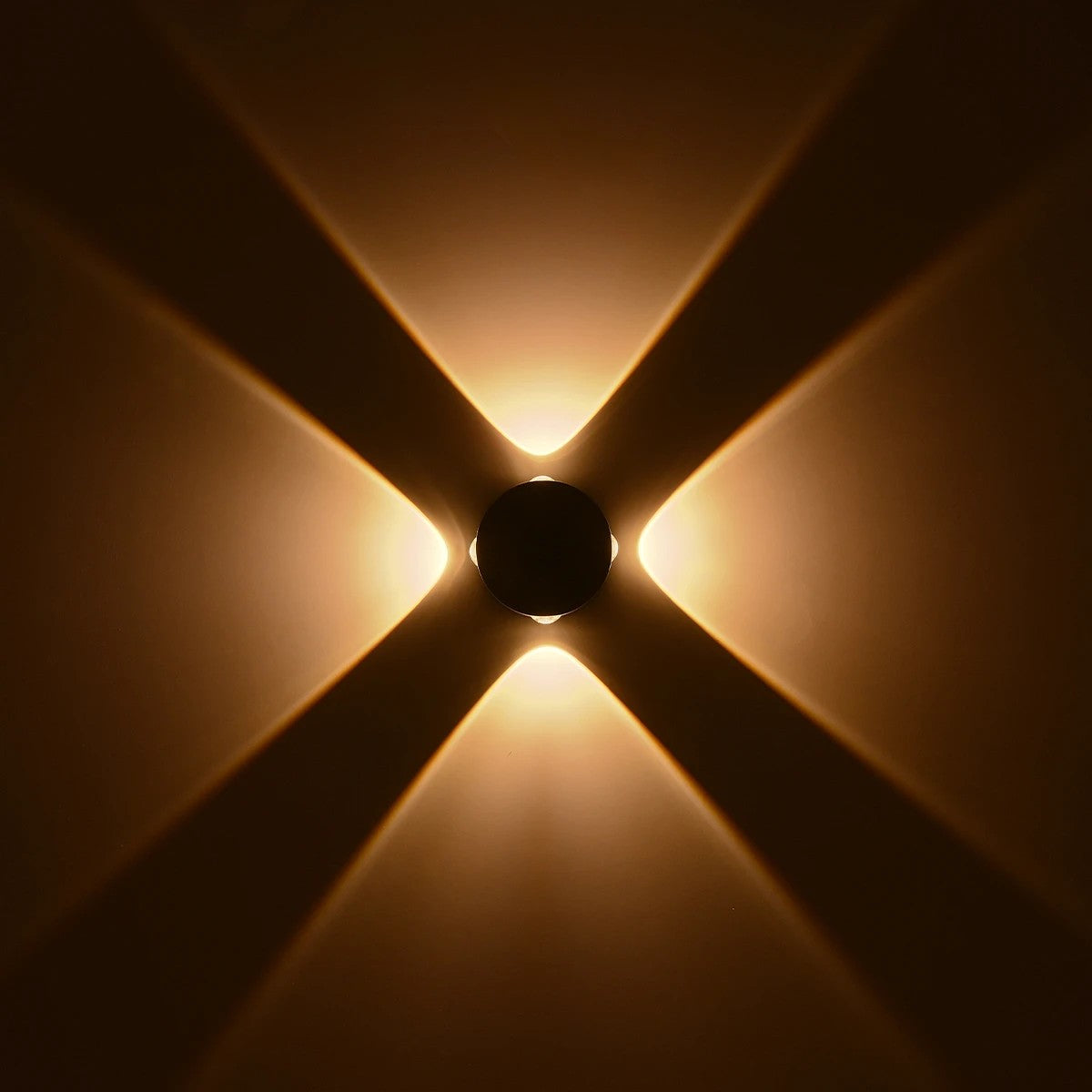 ARKOS KLV-101-0108 Φωτιστικό Τοίχου / Απλίκα LED 8W 840lm 15° AC 220-240V Αδιάβροχο IP65 Θερμό Λευκό 2700K - CREE SMD Chip & TÜV SÜD Driver - Γκρι Ανθρακί Ματ - Μ13 x Π5.5 x Υ13