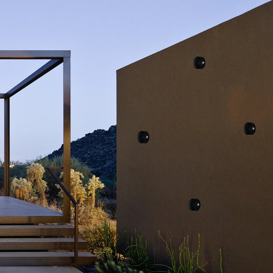 ARKOS KLV-101-0107 Φωτιστικό Τοίχου / Απλίκα LED 8W 840lm 15° AC 220-240V Αδιάβροχο IP65 Θερμό Λευκό 2700K - CREE SMD Chip & TÜV SÜD Driver - Μαύρο Ματ - Μ13 x Π5.5 x Υ13